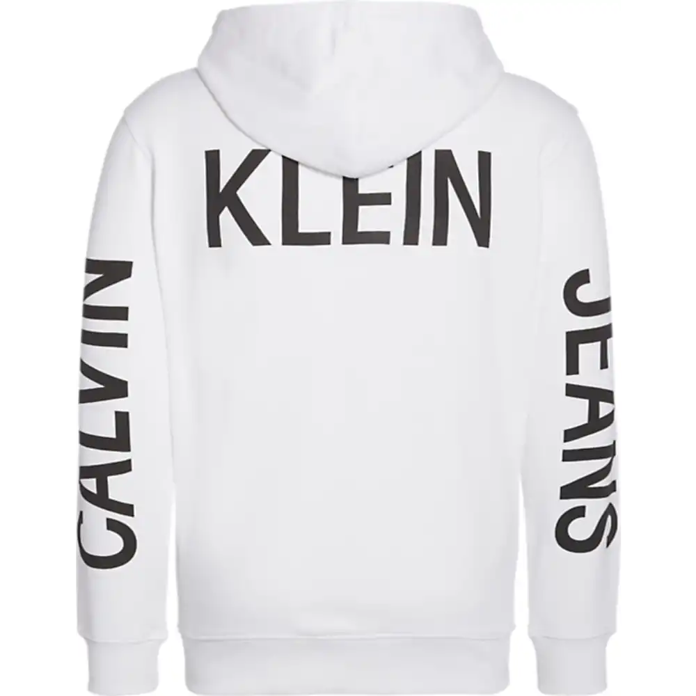 institutional back logo hoodie